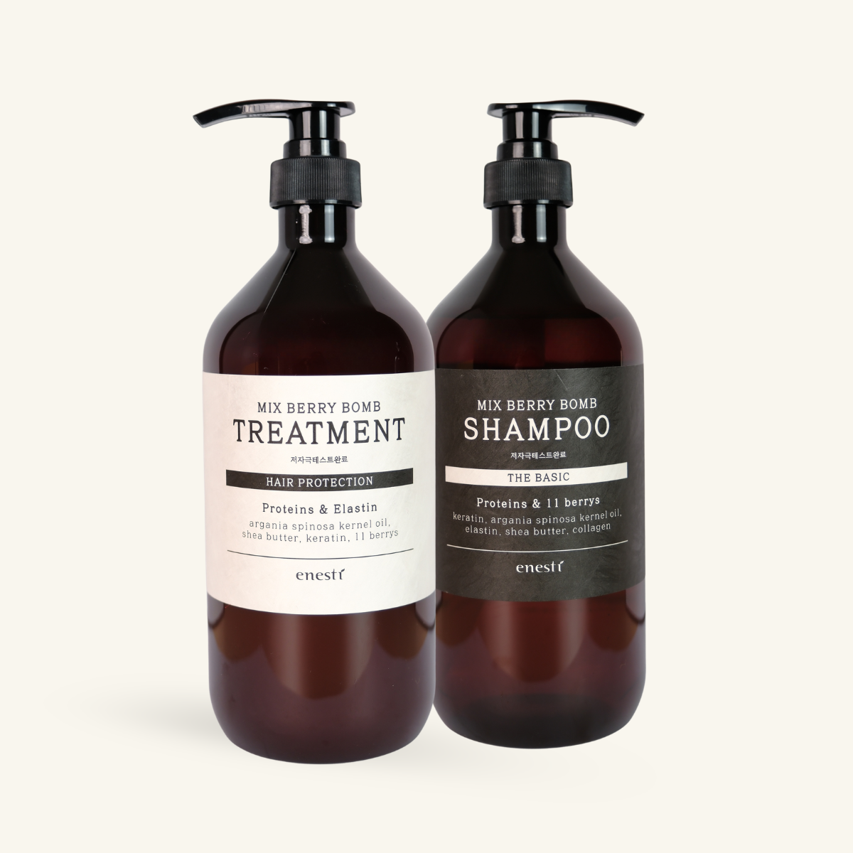 Combo Dầu gội xả Enesti Mix Berry Bomb